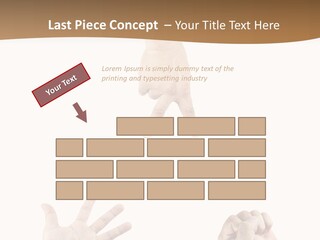 Sign Symbol Hand Sign PowerPoint Template