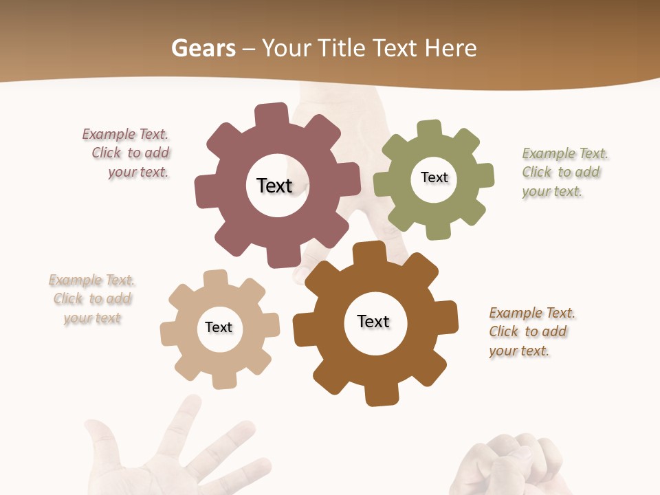 Sign Symbol Hand Sign PowerPoint Template
