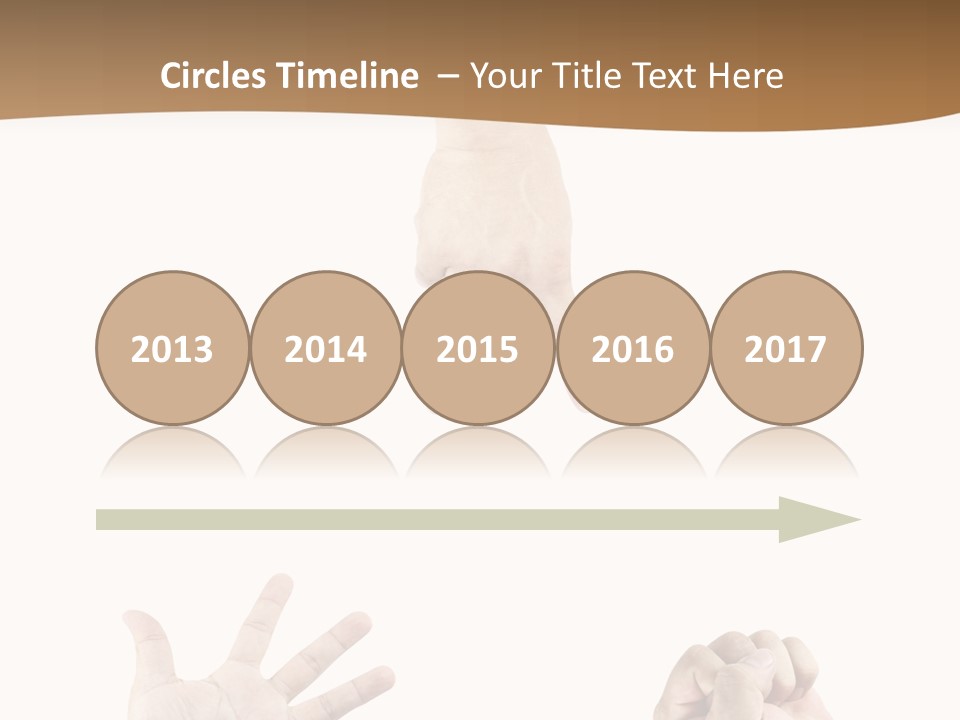 Sign Symbol Hand Sign PowerPoint Template
