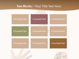 Sign Symbol Hand Sign PowerPoint Template