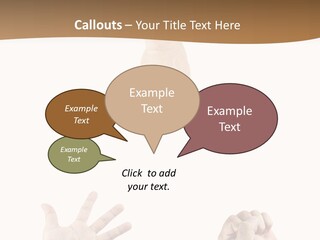 Sign Symbol Hand Sign PowerPoint Template