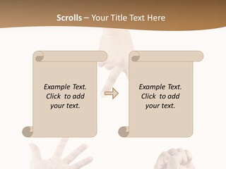 Sign Symbol Hand Sign PowerPoint Template