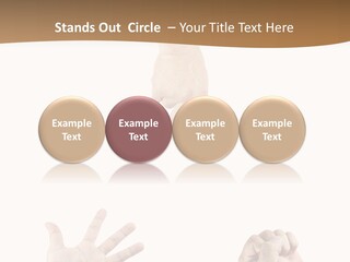 Sign Symbol Hand Sign PowerPoint Template