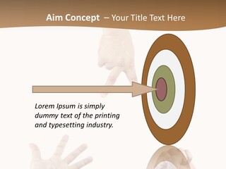 Sign Symbol Hand Sign PowerPoint Template
