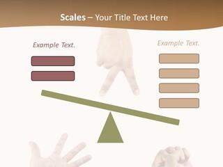 Sign Symbol Hand Sign PowerPoint Template