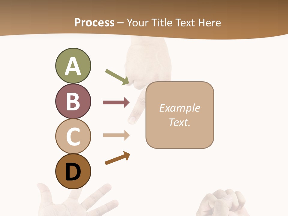 Sign Symbol Hand Sign PowerPoint Template