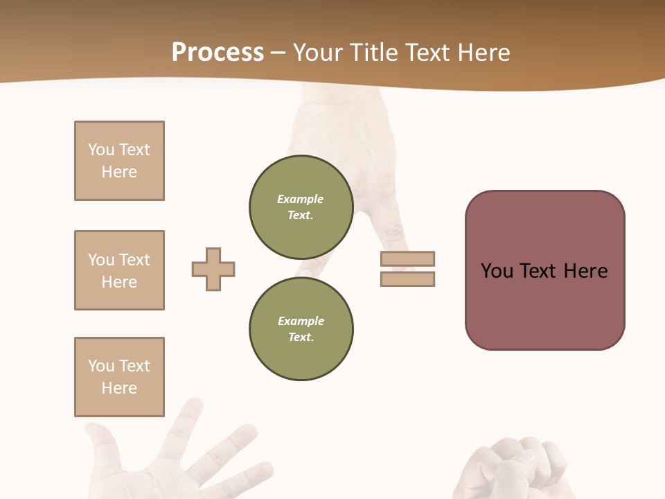Sign Symbol Hand Sign PowerPoint Template