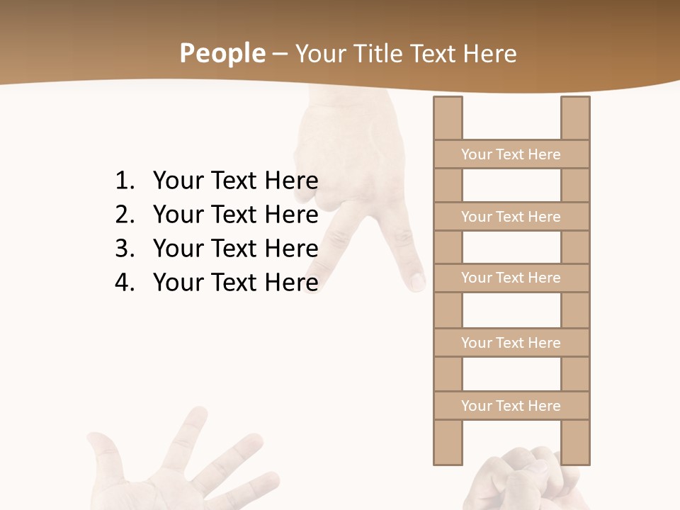 Sign Symbol Hand Sign PowerPoint Template