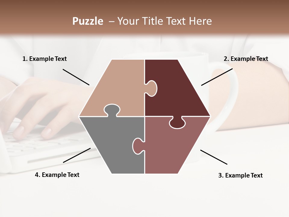 Eyes Laptop Enjoy PowerPoint Template