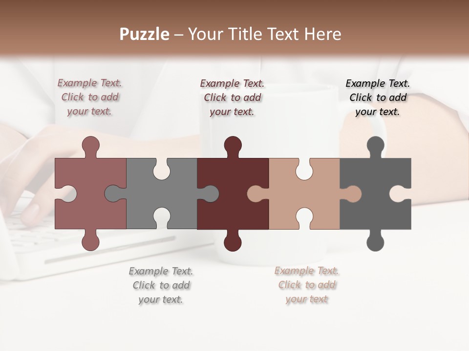 Eyes Laptop Enjoy PowerPoint Template