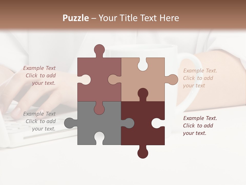 Eyes Laptop Enjoy PowerPoint Template