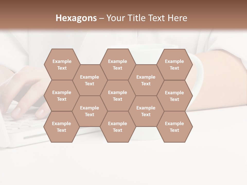 Eyes Laptop Enjoy PowerPoint Template