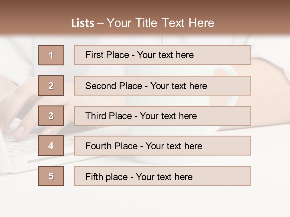 Eyes Laptop Enjoy PowerPoint Template
