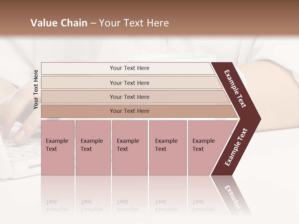 Eyes Laptop Enjoy PowerPoint Template