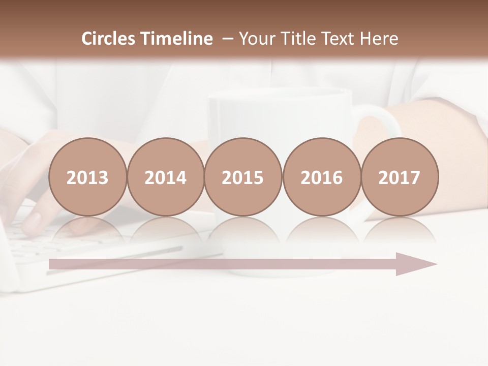 Eyes Laptop Enjoy PowerPoint Template