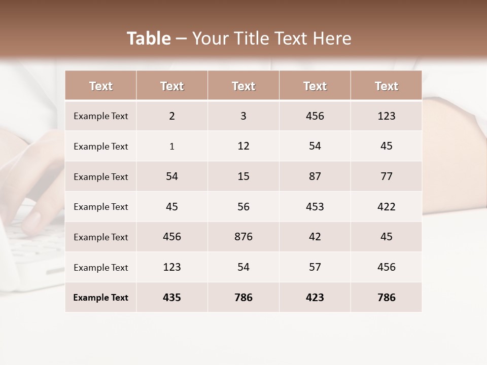 Eyes Laptop Enjoy PowerPoint Template