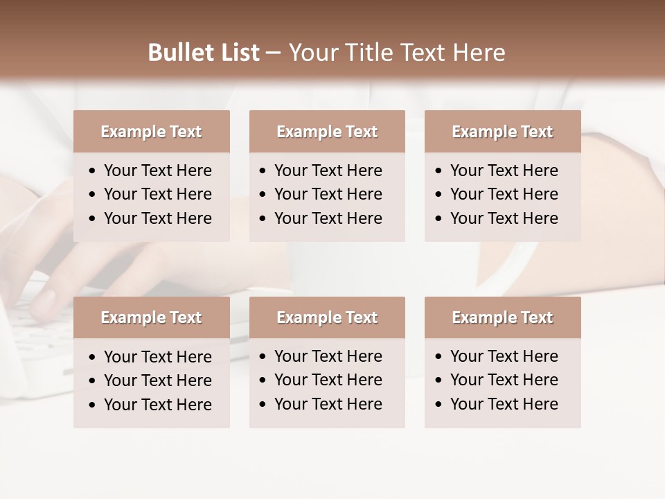 Eyes Laptop Enjoy PowerPoint Template