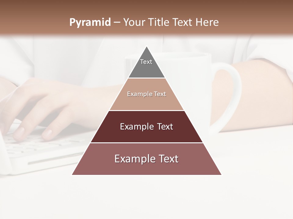 Eyes Laptop Enjoy PowerPoint Template