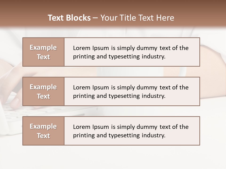 Eyes Laptop Enjoy PowerPoint Template