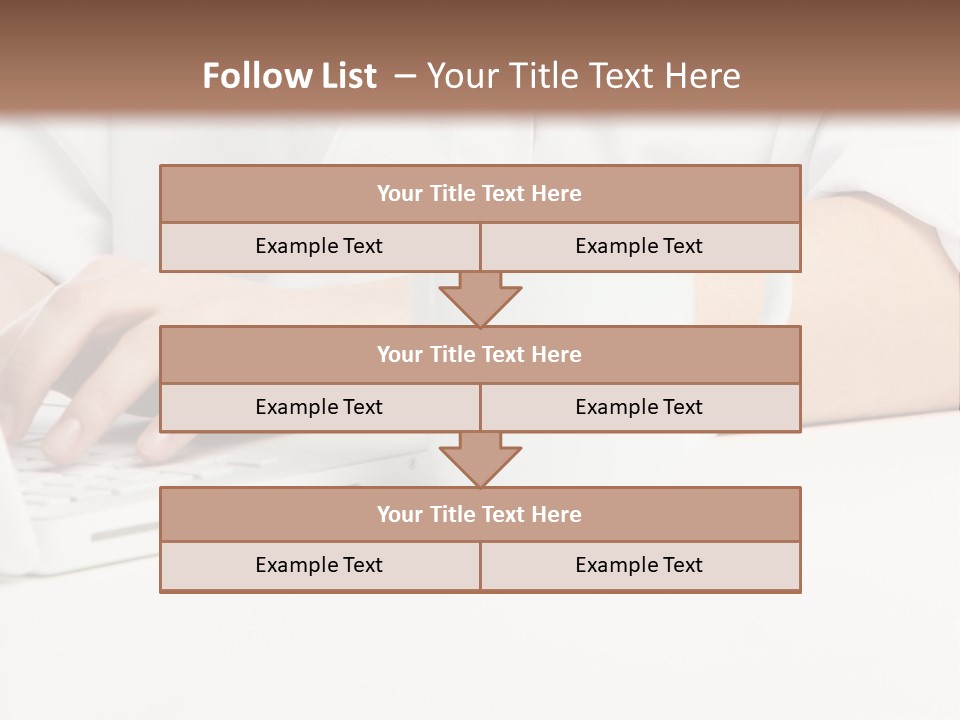 Eyes Laptop Enjoy PowerPoint Template