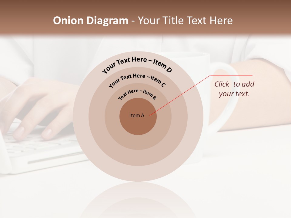 Eyes Laptop Enjoy PowerPoint Template