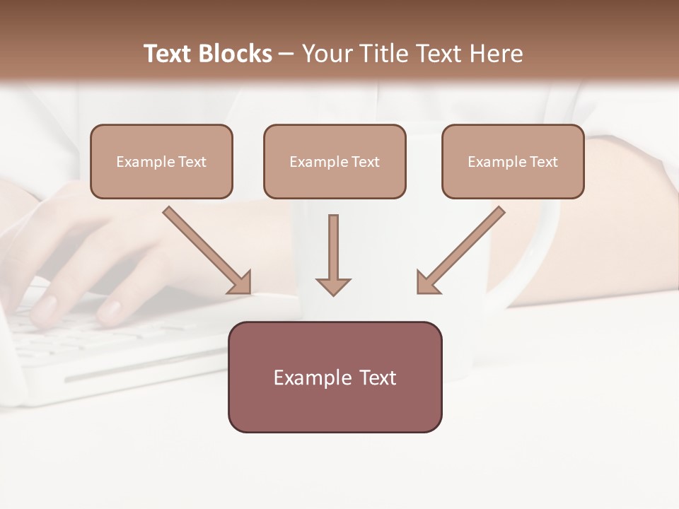 Eyes Laptop Enjoy PowerPoint Template