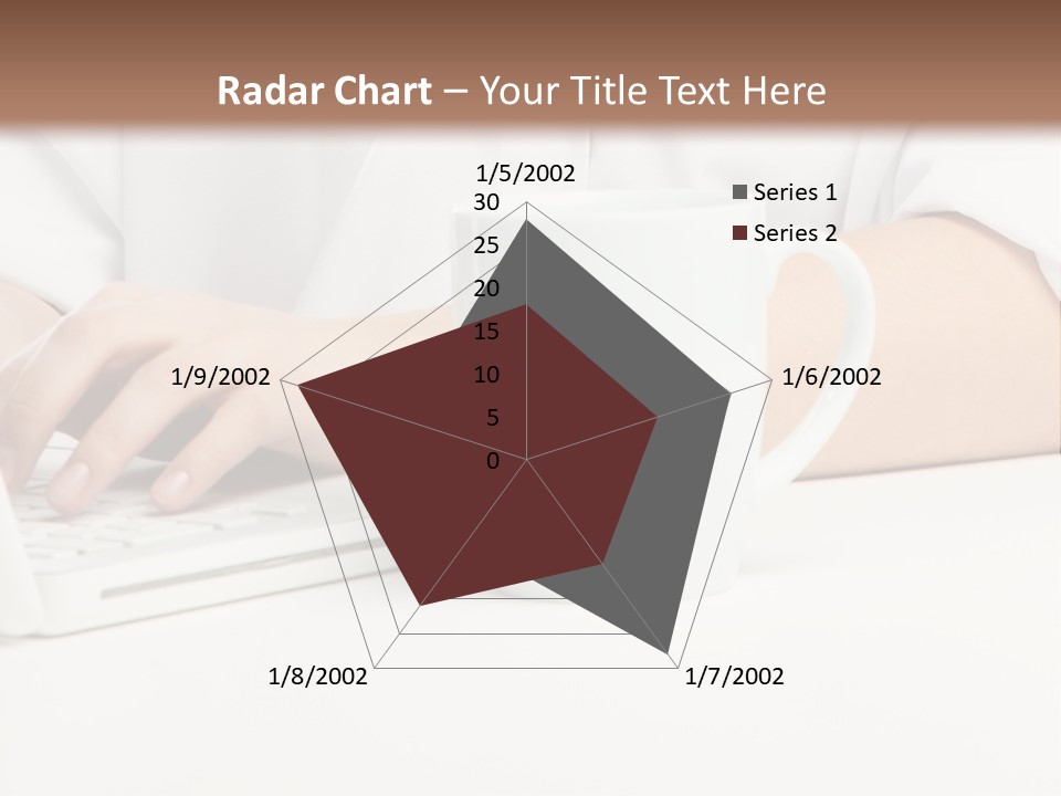 Eyes Laptop Enjoy PowerPoint Template