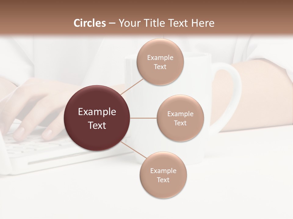 Eyes Laptop Enjoy PowerPoint Template