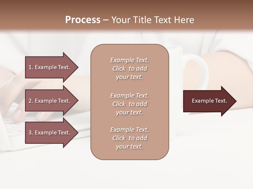 Eyes Laptop Enjoy PowerPoint Template