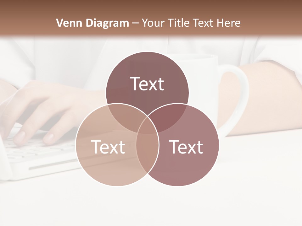 Eyes Laptop Enjoy PowerPoint Template