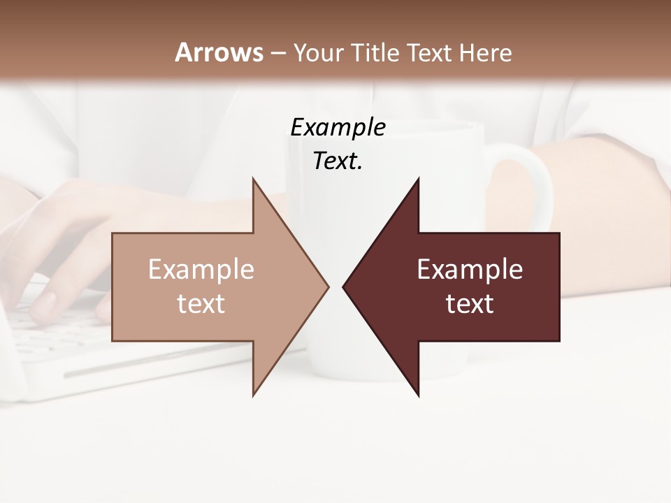 Eyes Laptop Enjoy PowerPoint Template