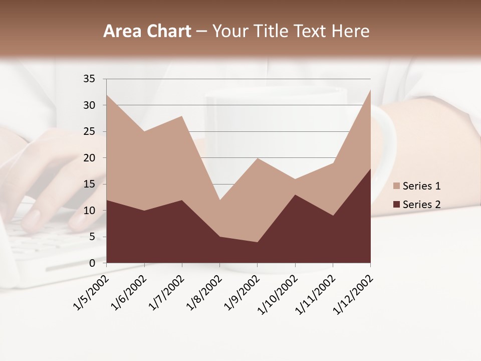 Eyes Laptop Enjoy PowerPoint Template
