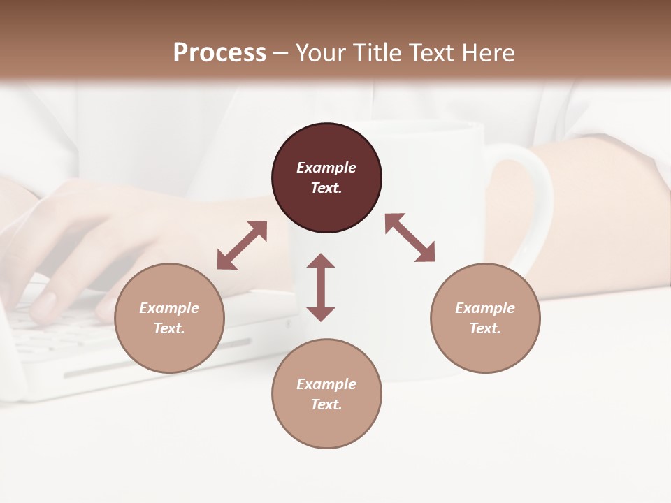 Eyes Laptop Enjoy PowerPoint Template