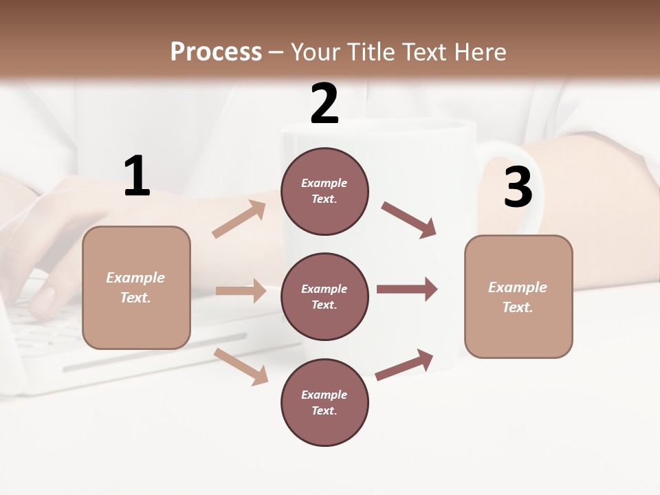 Eyes Laptop Enjoy PowerPoint Template