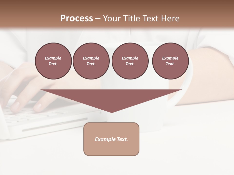 Eyes Laptop Enjoy PowerPoint Template