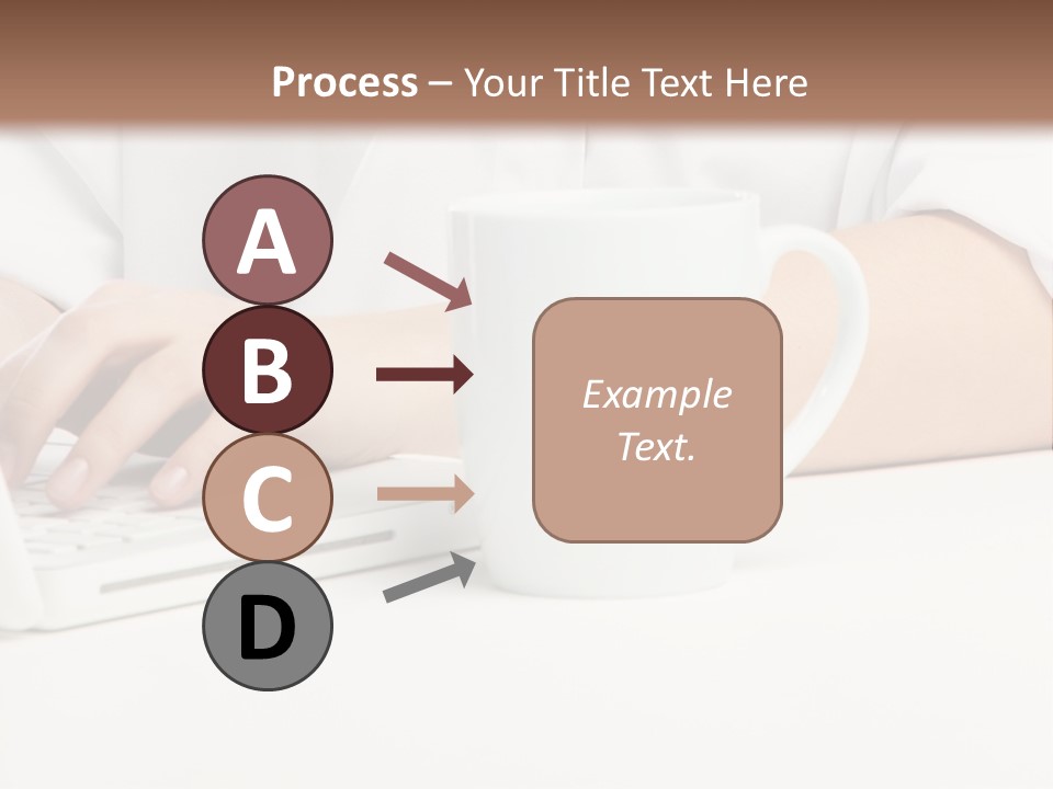 Eyes Laptop Enjoy PowerPoint Template