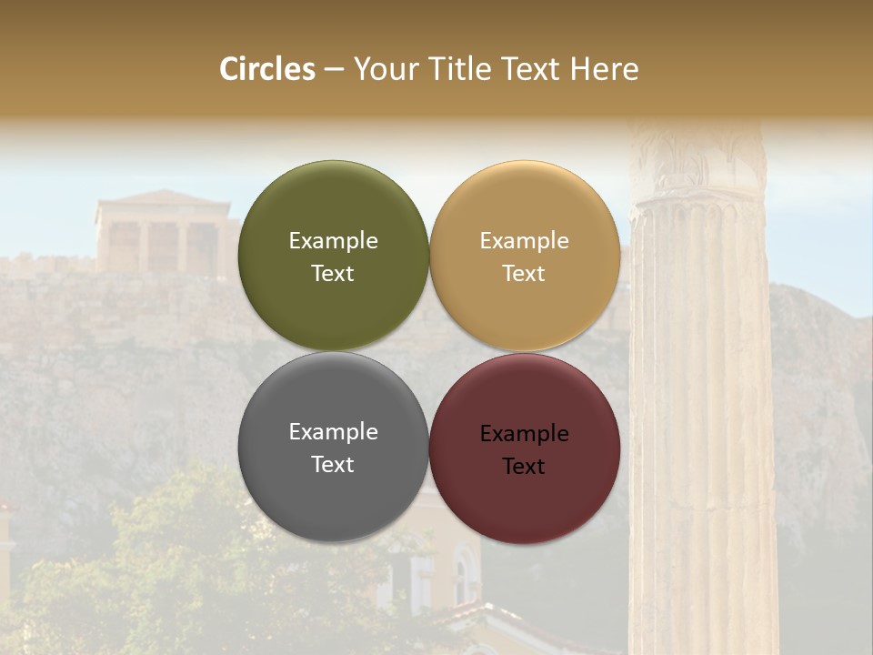 Ancient Antique Golden PowerPoint Template