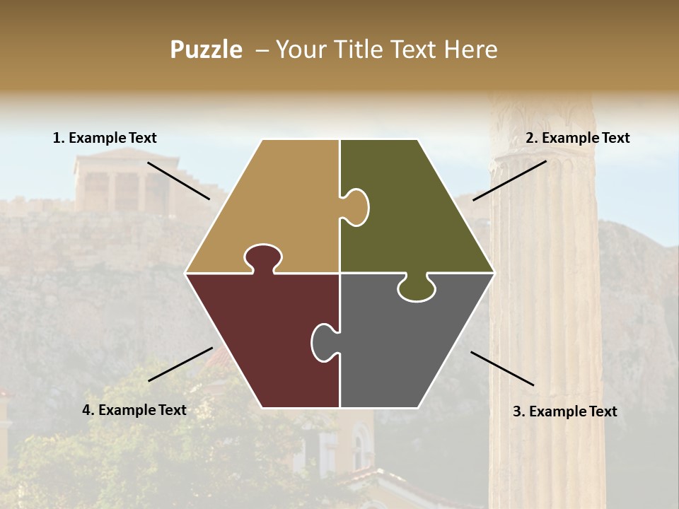 Ancient Antique Golden PowerPoint Template