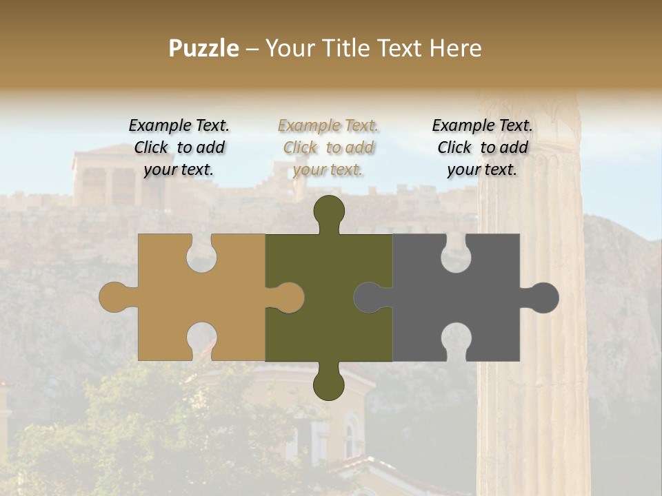 Ancient Antique Golden PowerPoint Template