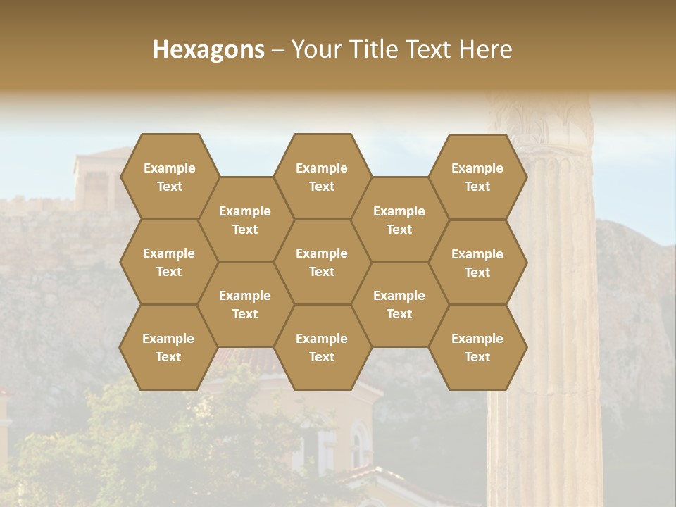 Ancient Antique Golden PowerPoint Template