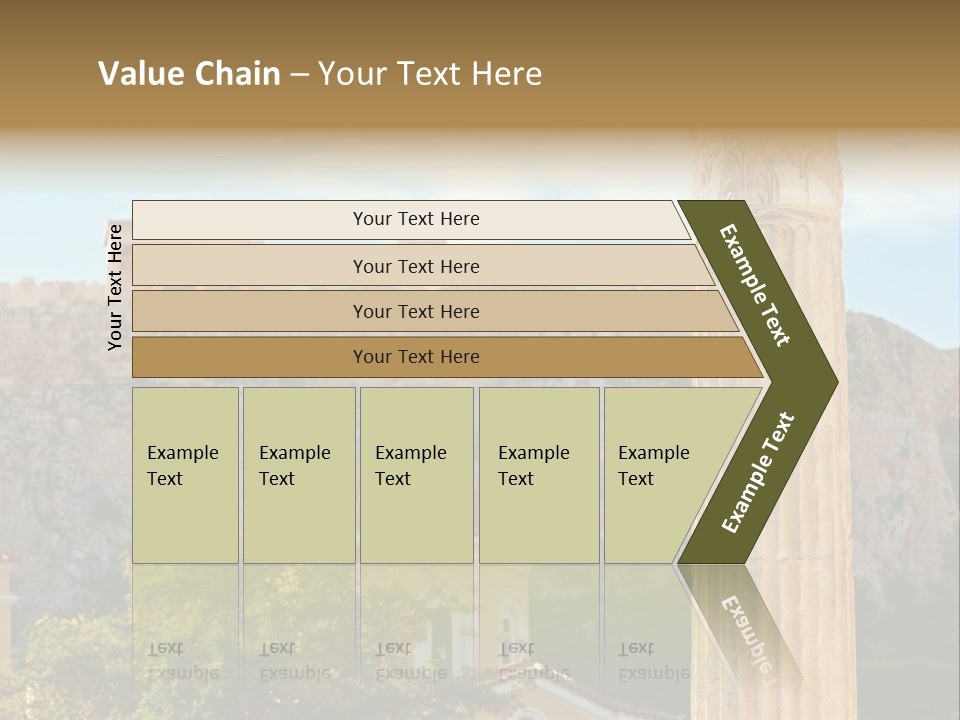 Ancient Antique Golden PowerPoint Template
