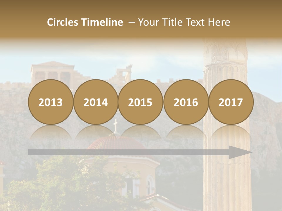 Ancient Antique Golden PowerPoint Template