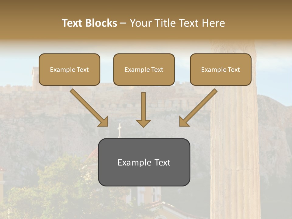 Ancient Antique Golden PowerPoint Template