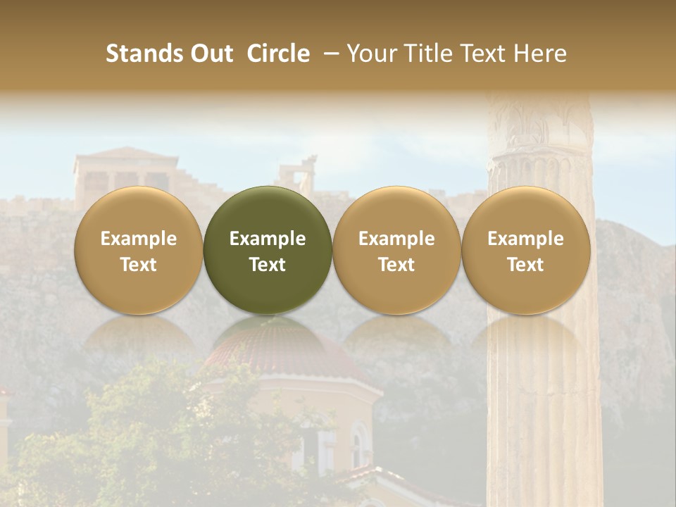 Ancient Antique Golden PowerPoint Template