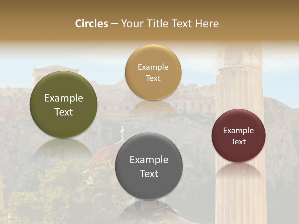 Ancient Antique Golden PowerPoint Template
