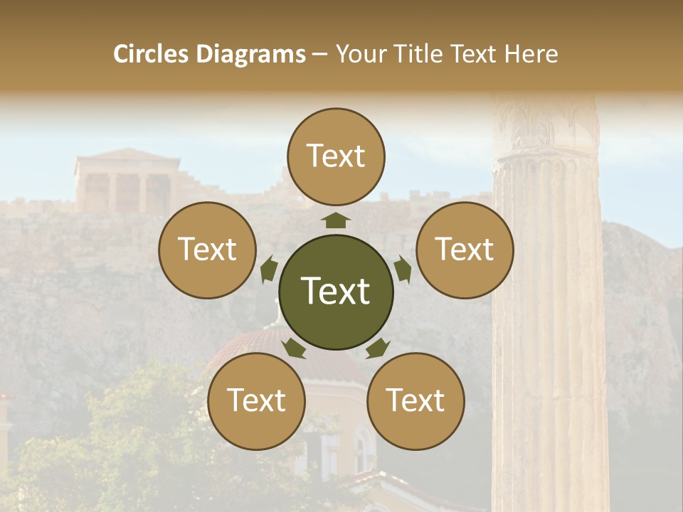 Ancient Antique Golden PowerPoint Template