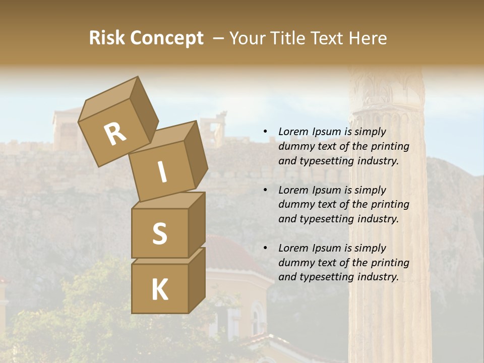 Ancient Antique Golden PowerPoint Template