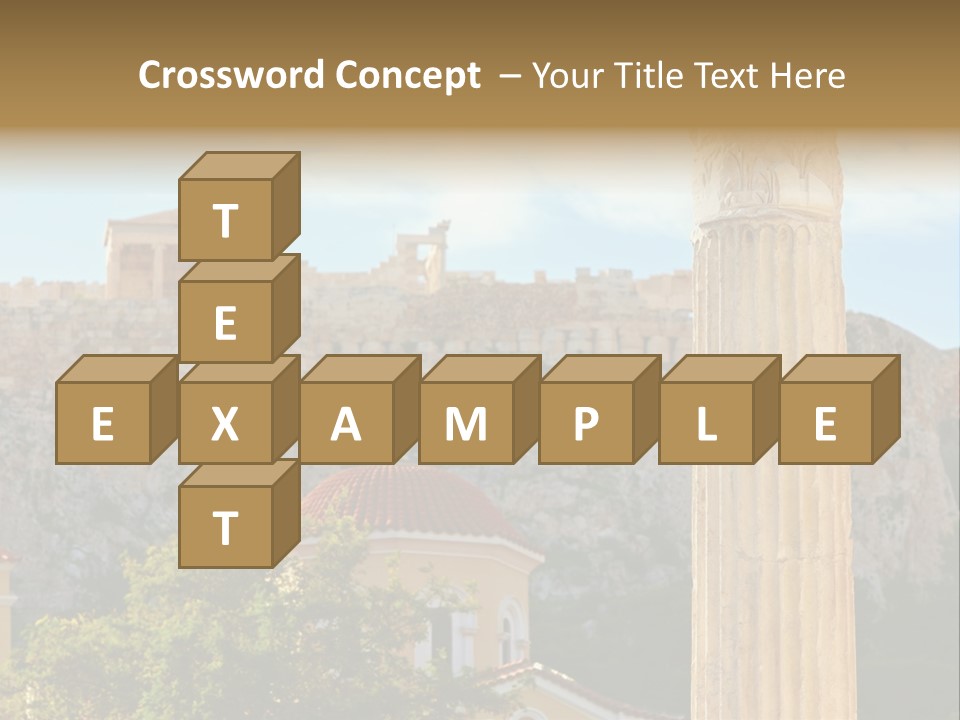 Ancient Antique Golden PowerPoint Template