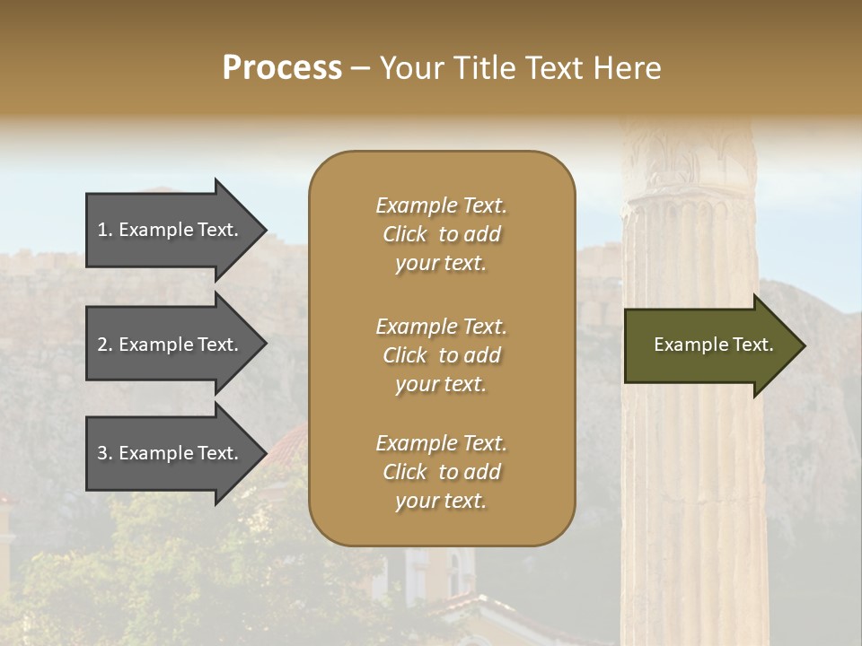 Ancient Antique Golden PowerPoint Template