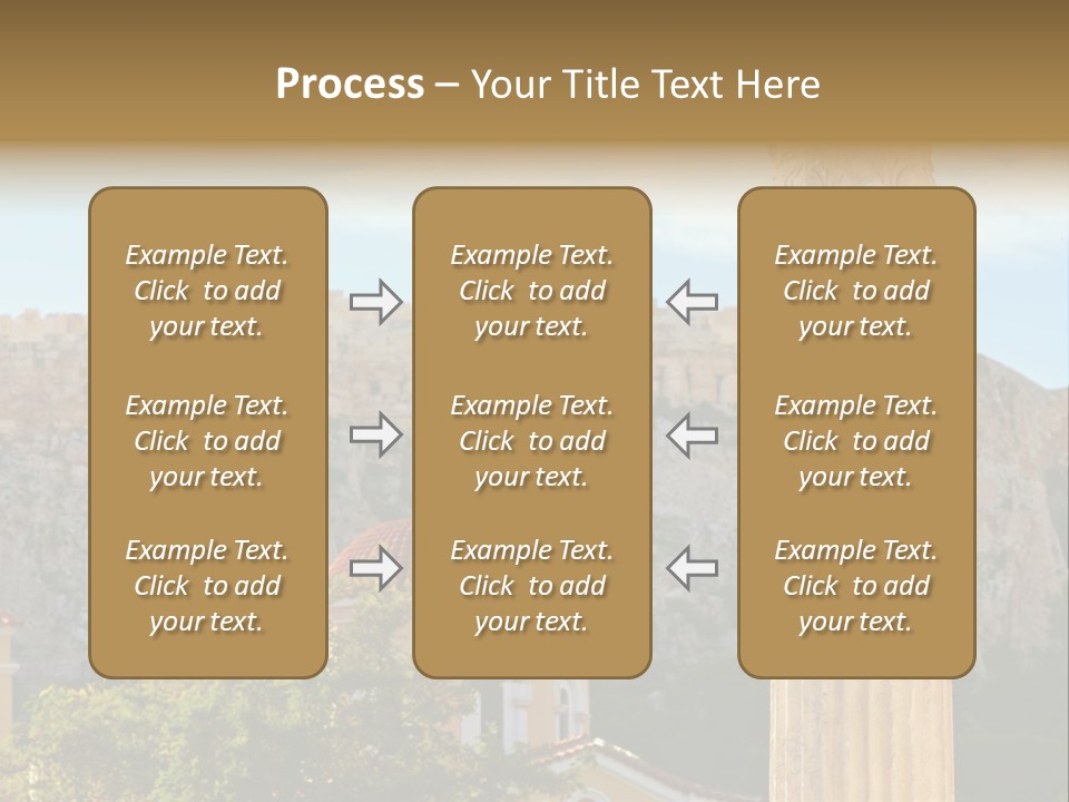 Ancient Antique Golden PowerPoint Template